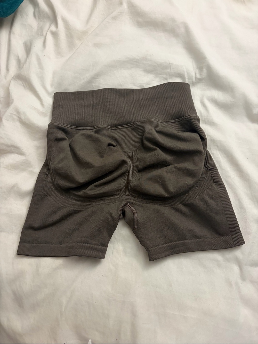 Gymshark High-Waist Sculpt Seamless Bike Shorts - Brown